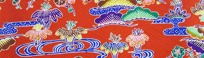 琉球紅型は琉球王朝文化から生まれた着物