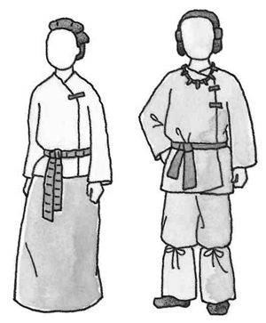 古墳時代の衣服
